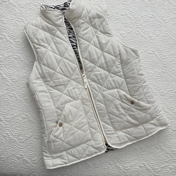 Kensie Puffer Vest Reversible Quilted Sz L and Shirt - Picture 5 of 16